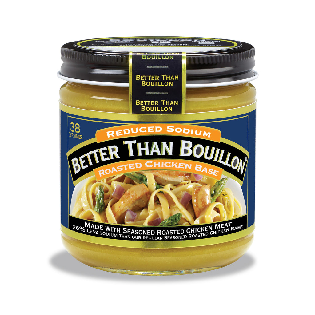 Reduced Sodium Roasted Chicken Base 8 oz.