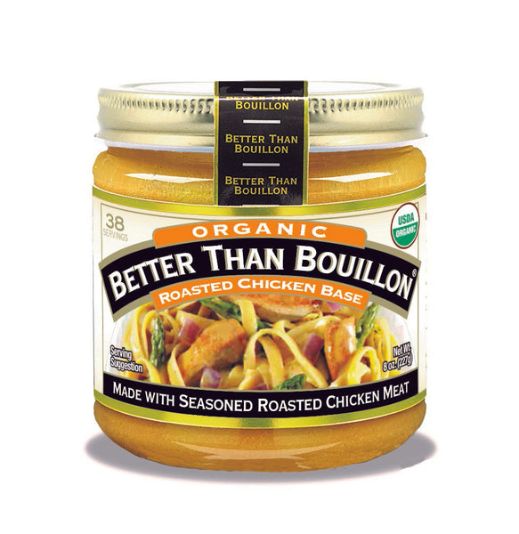 Better Than Bouillon Organic Roasted Chicken Base - Shop Broth & Bouillon  at H-E-B