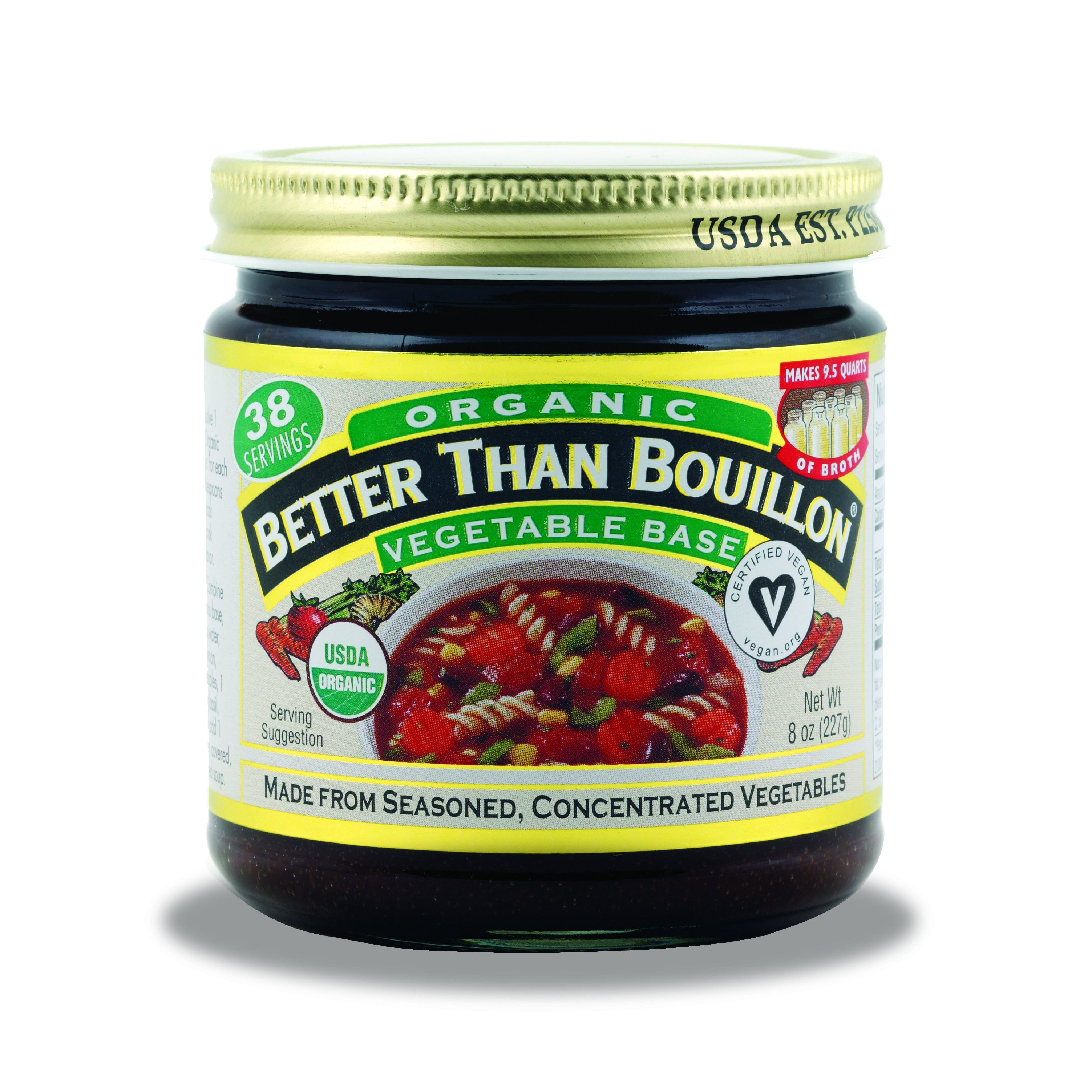 Better Than Bouillon® Organic Vegetable Base, 8 oz - Kroger